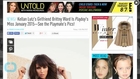 Kellan Lutz's Girlfriend Brittny Ward Is Playboy's Miss January 2015