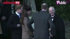 Exclu Vidéo : La famille royale au complet pour Noël, Kate Middleton gâtée !