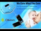 Baby Thermometer Temperature Bluetooth Monitoring on Android System