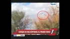 Tragedia en La Rioja  Impresionante video: así fue el choque de helicópteros en La Rioja
