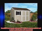 Handy Home Products Avondale Shed with Floor 8 by 10-Feet