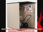 Rubbermaid Plastic Vertical Outdoor Storage Shed 159-Cubic Foot (FG5L3000SDONX)