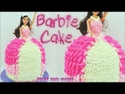 How to make a Barbie Doll Princess Cake Tutorial. Bake and Make with Angela Capeski