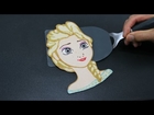 Pancake Art - Elsa (Frozen) by Tiger Tomato